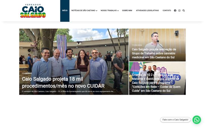 Zrzut ekranu caiosalgadoscs.com.br