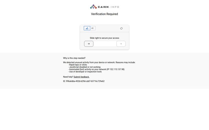 Screenshot von cairn.info