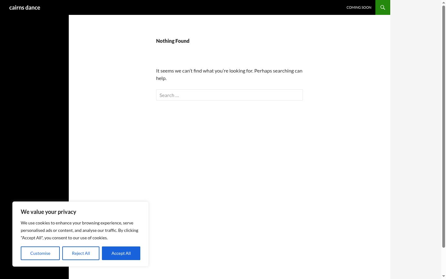 Screenshot van de toestemmingsbanner zoals getoond vóór enige interactie