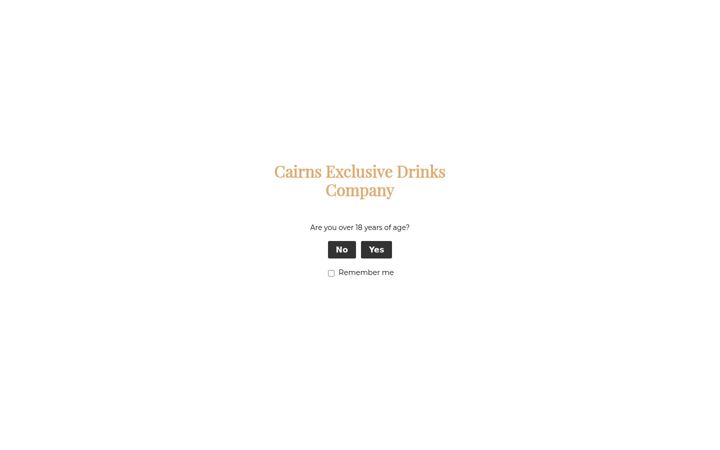 Screenshot of cairnsdrinks.com