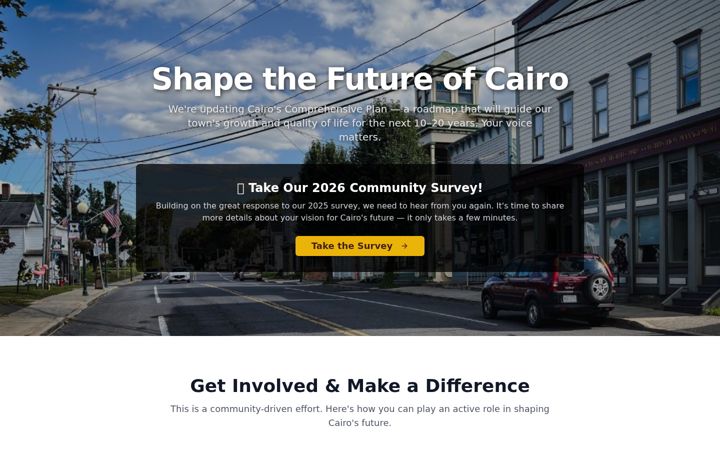 Screenshot of cairocompplan.com