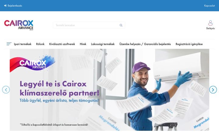 Screenshot of cairox.hu
