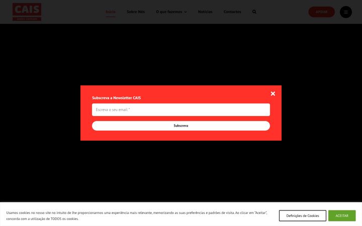 Screenshot of cais.pt