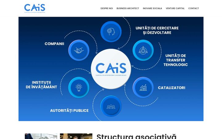 Screenshot of cais.ro