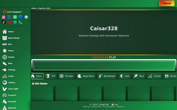 Captura de ecrã de caisar328.org