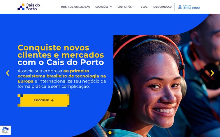 Screenshot of caisdoporto.org