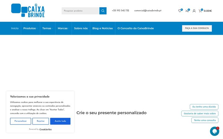Screenshot of caixabrinde.pt