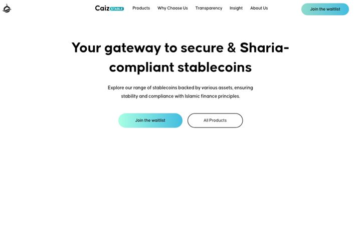 Screenshot of caizstable.com