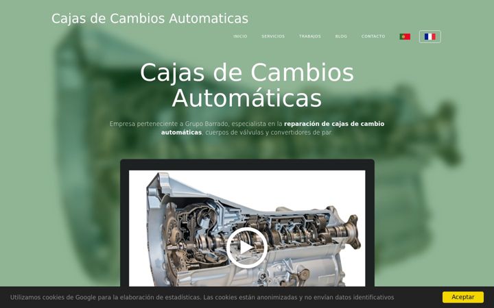 Screenshot of cajasdecambiosautomaticas.es