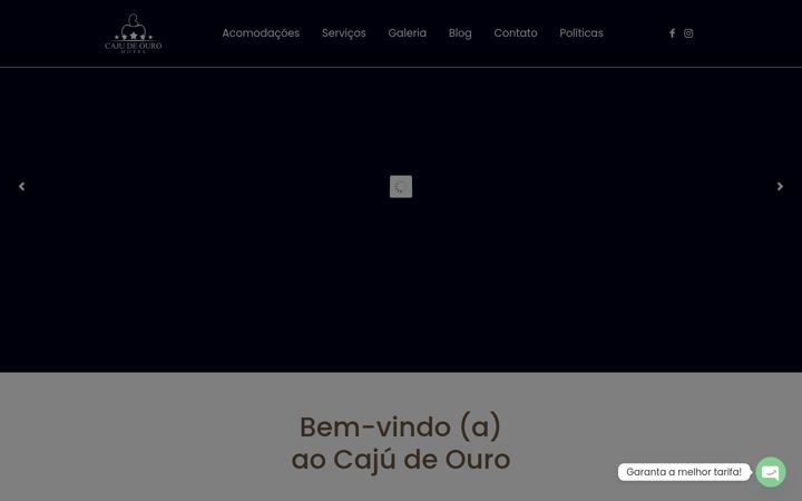 Screenshot of cajudeouro.com.br