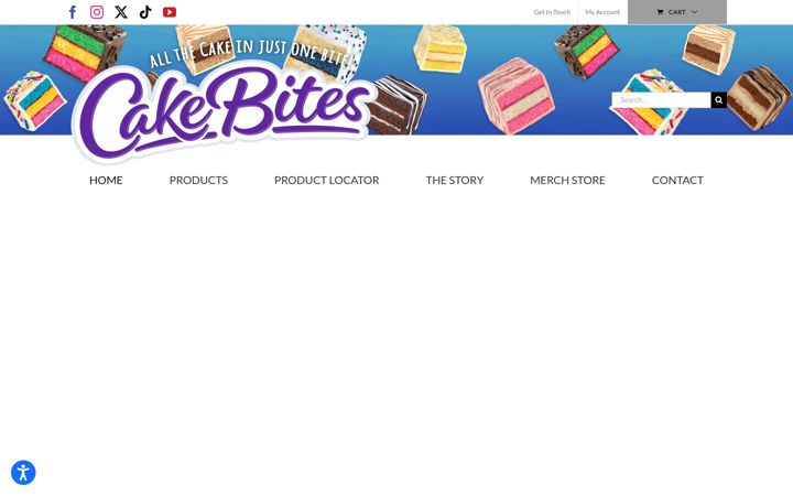 Skärmbild av cakebites.com
