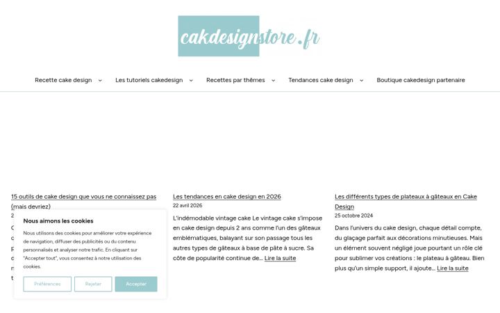 Screenshot of cakedesignstore.fr