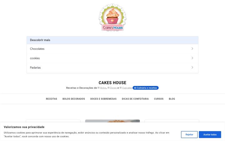 Screenshot of cakeshouse.com.br