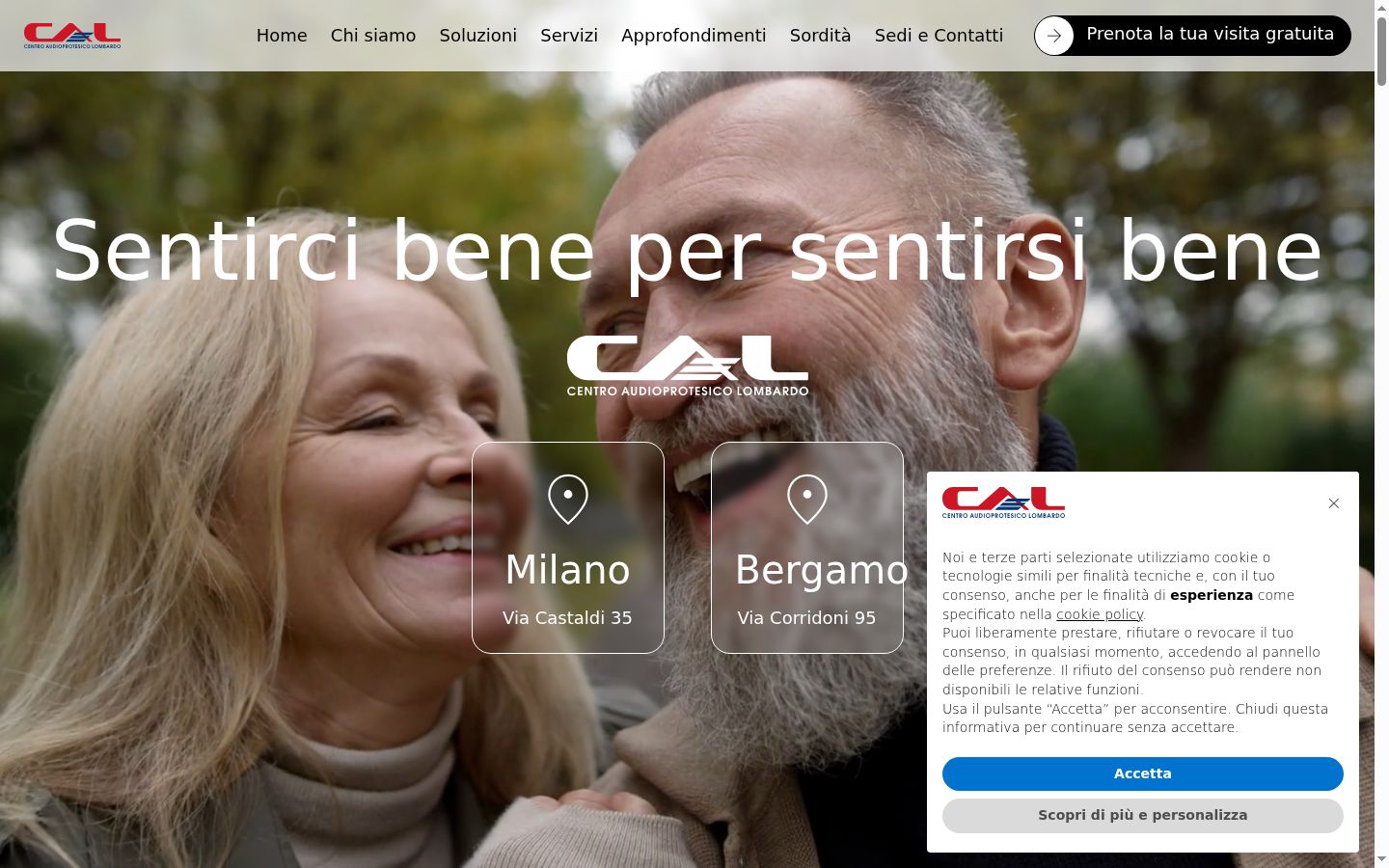 Capture d'écran de la bannière de consentement affichée avant toute interaction