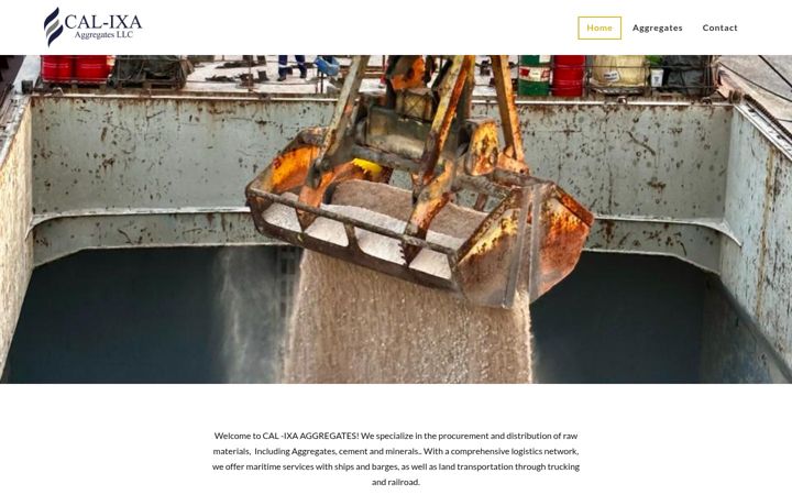 Screenshot of cal-ixa.com