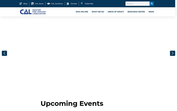 Screenshot of cal.org