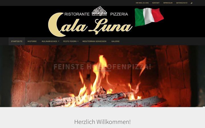 Screenshot of cala-luna.de