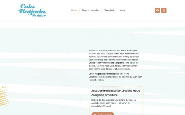 Екранна снимка на cala-ratjada-insider-shop.de