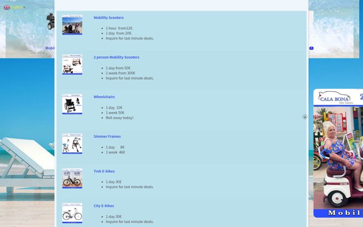 Screenshot of calabonahirecentre.com