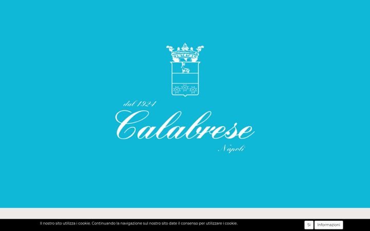 Screenshot of calabrese1924.com