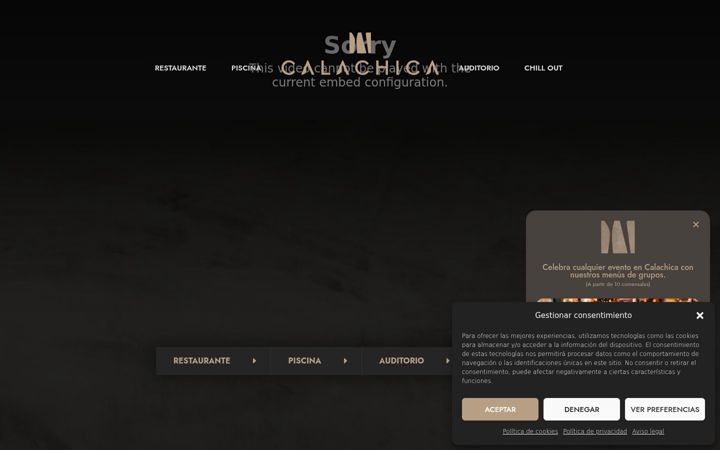 Screenshot of calachica.es