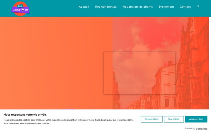 Screenshot of caladelles.fr
