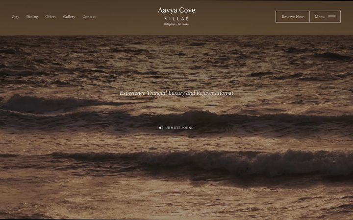Screenshot of calamansicovevillas.com
