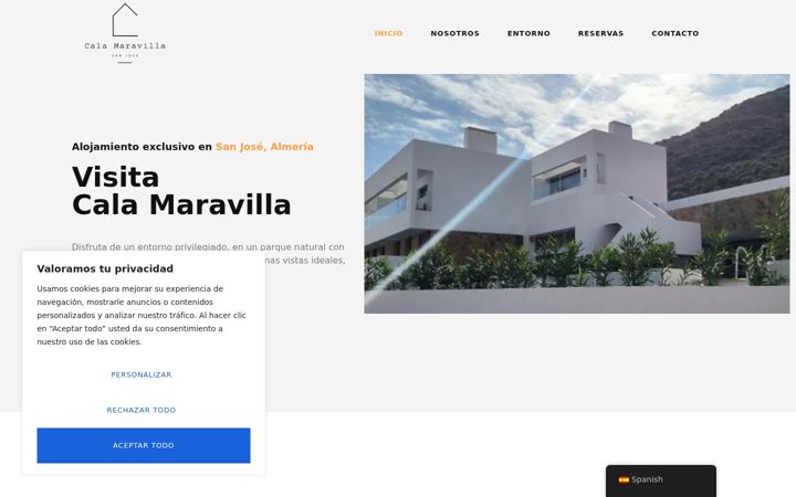 Screenshot of calamaravilla.es
