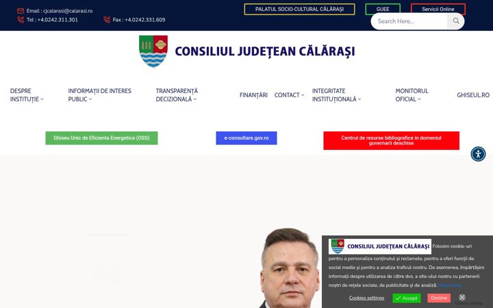 Capture d'écran de calarasi.ro