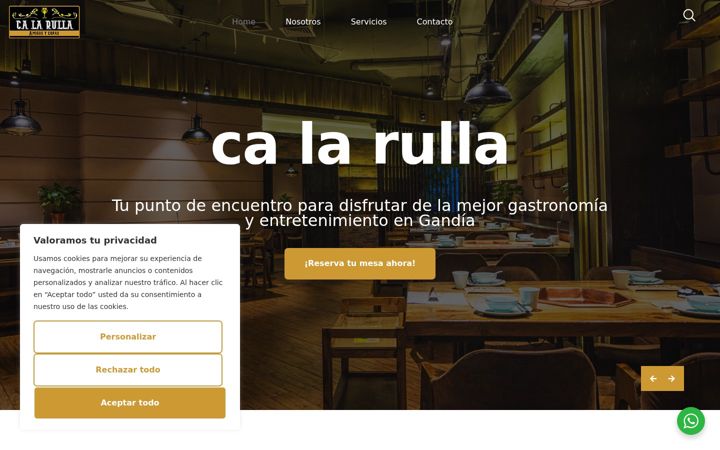 Screenshot of calarulla.com