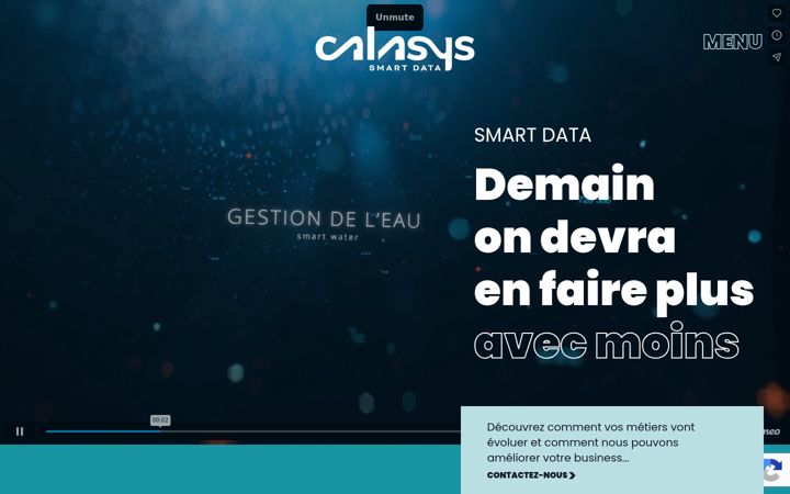 Screenshot of calasys.fr