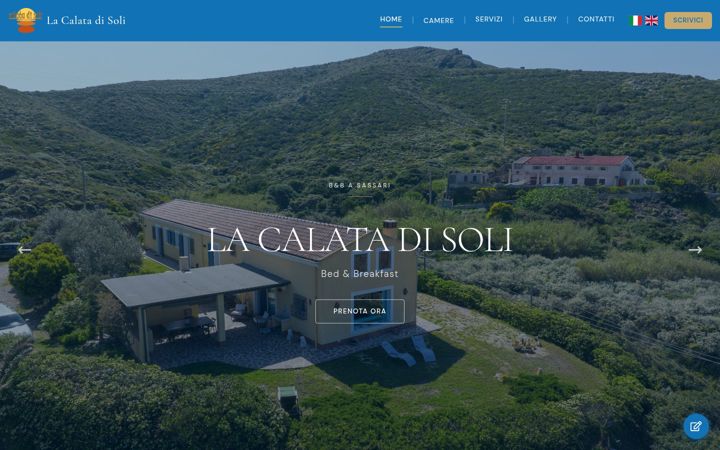 Screenshot di calatadisoli.com