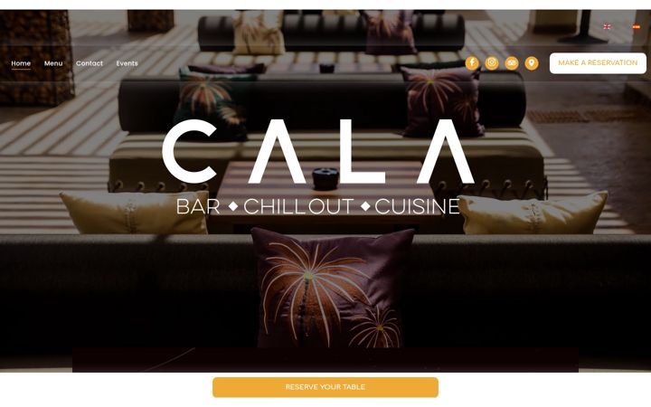 Screenshot of calatenerife.com