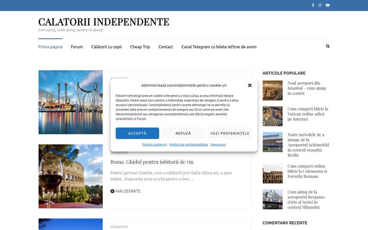 Screenshot of calatorindependent.com