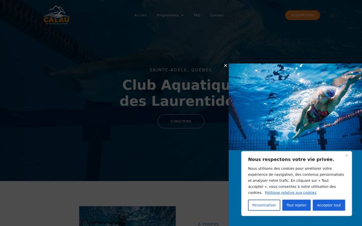 Screenshot of calaunatation.com