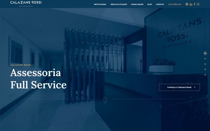 Zrzut ekranu calazansrossi.com.br