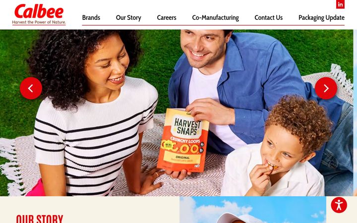 Screenshot of calbeeamerica.com