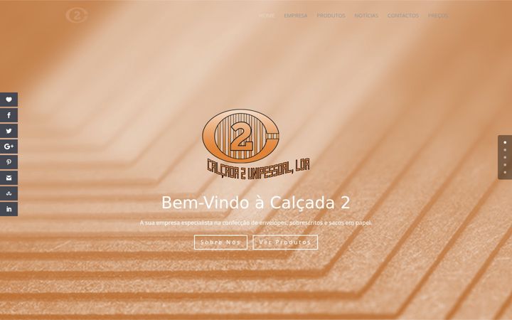 Screenshot of calcada2.pt