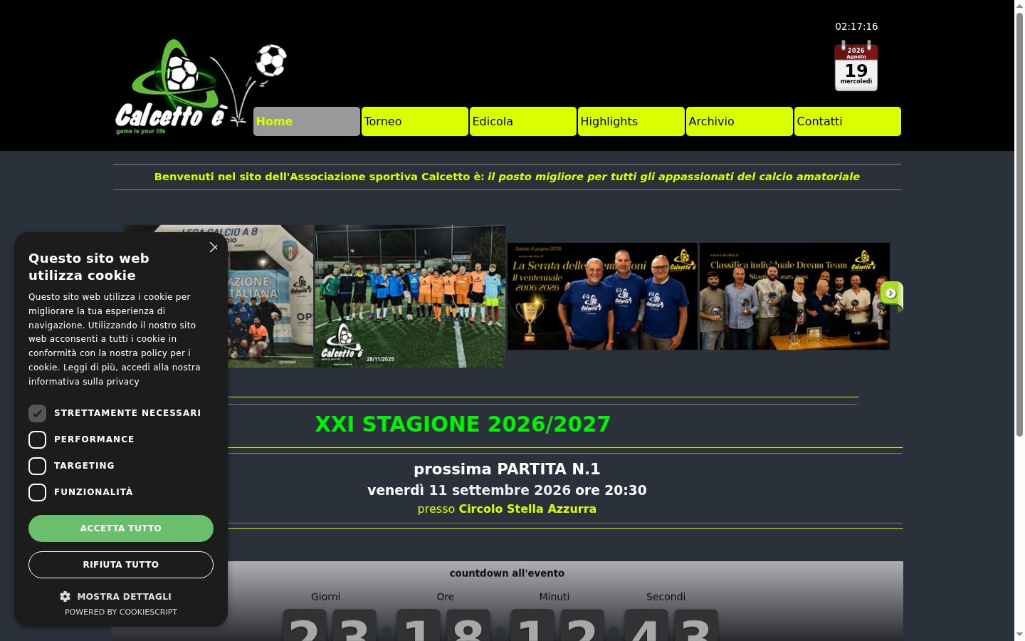 Screenshot tal-banner tal-kunsens muri qabel kwalunkwe interazzjoni