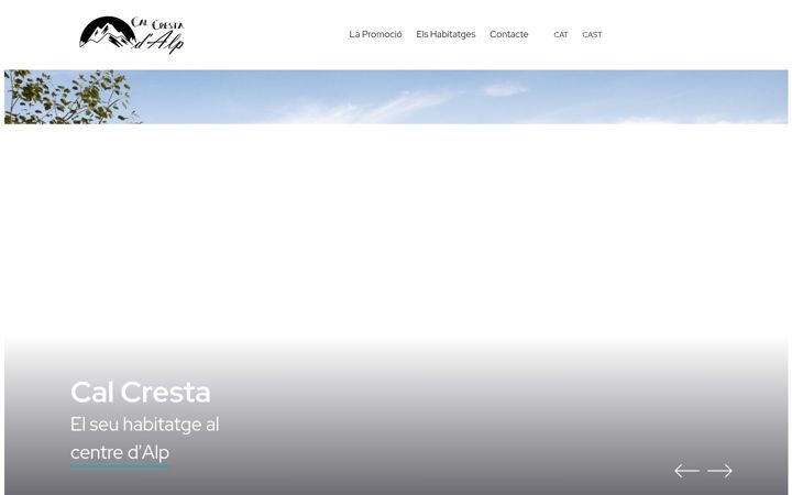 Screenshot di calcresta.cat