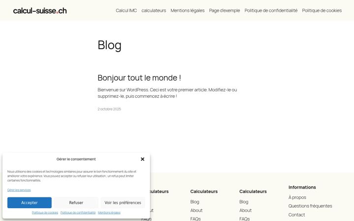 Screenshot of calcul-suisse.ch