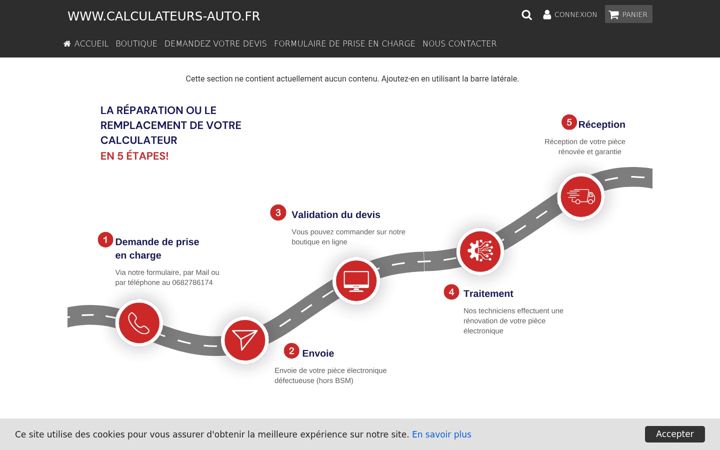 Screenshot of calculateurs-auto.fr