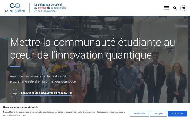 Screenshot of calculquebec.ca