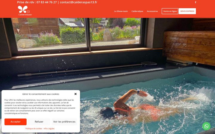 Screenshot of calderaspas13.fr