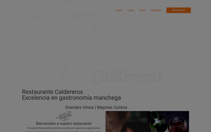 Zrzut ekranu caldereros.es