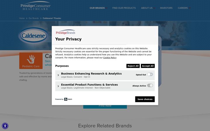 Screenshot of caldesene.com