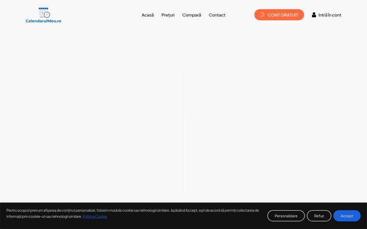 Screenshot of calendarulmeu.ro