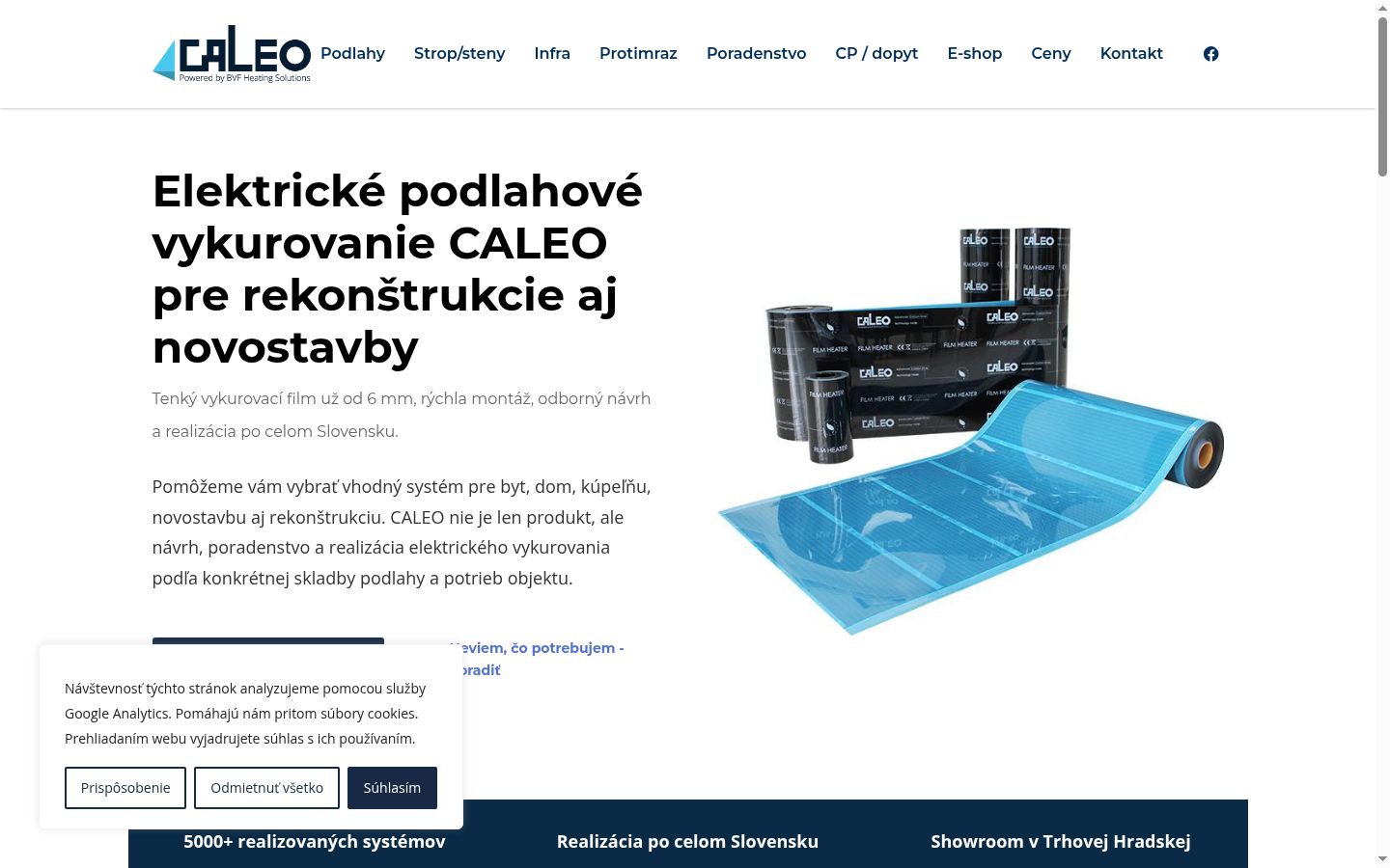 Screenshot des Einwilligungsbanners vor jeglicher Interaktion