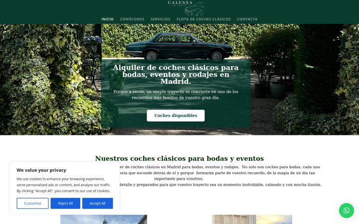 Screenshot of calessa.es