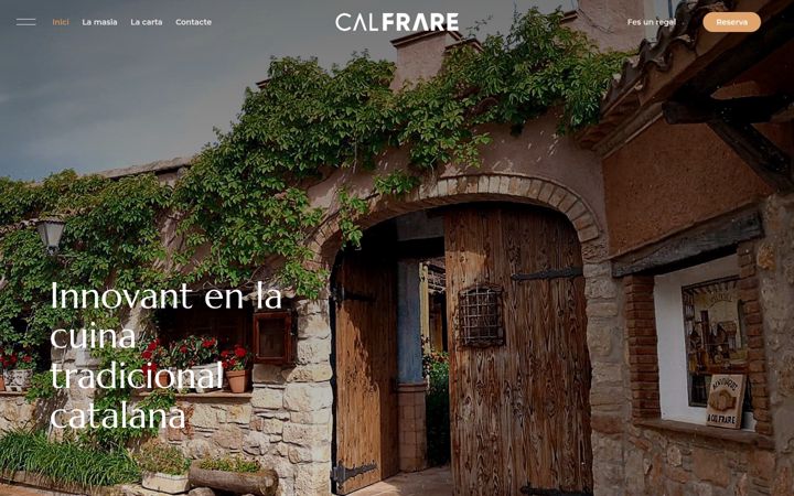 Screenshot of calfrare.com